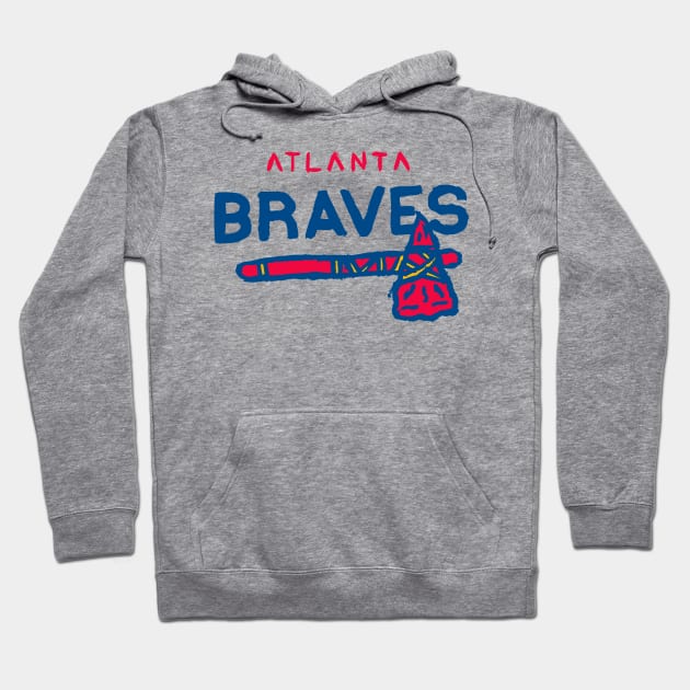 Atlanta Braveeees 05 Hoodie by Very Simple Graph